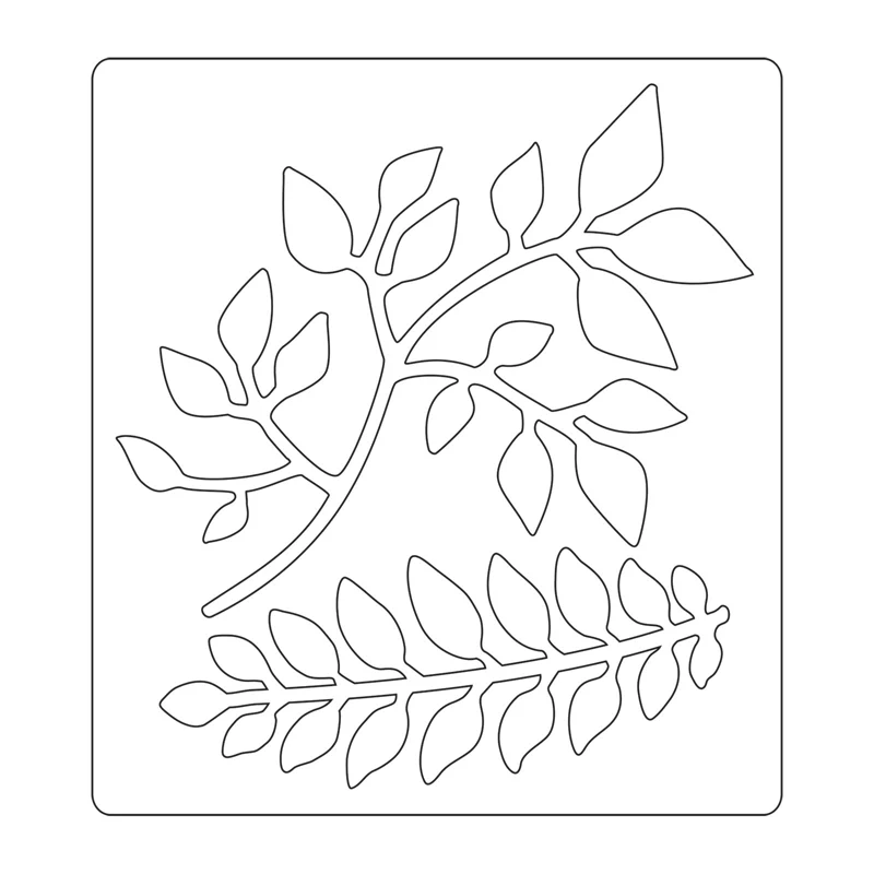 Sizzix Bigz Die Garden Greens by Tim Holtz - Image 3