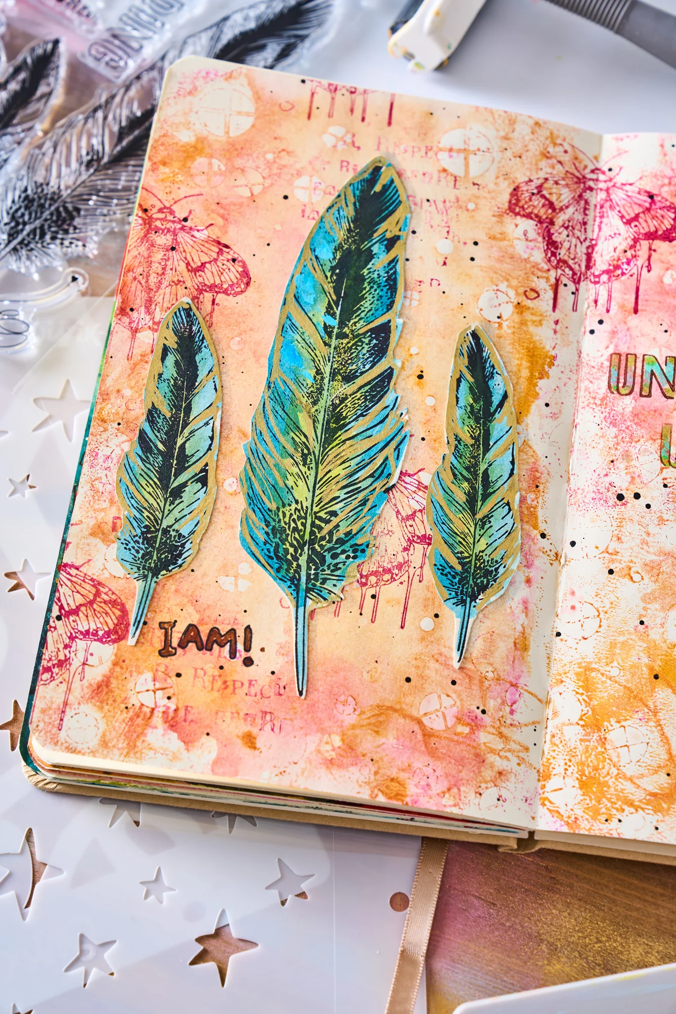 Sizzix Studio Stamps Set 10PK w/3PK Stencils - The Rs Have It by Cat Kerr - Image 10