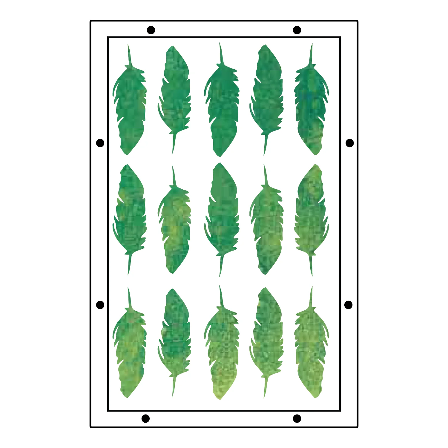 Sizzix Studio Stamps Set 11PK /3PK Stencils - Feed your Soul by Cat Kerr - Image 3