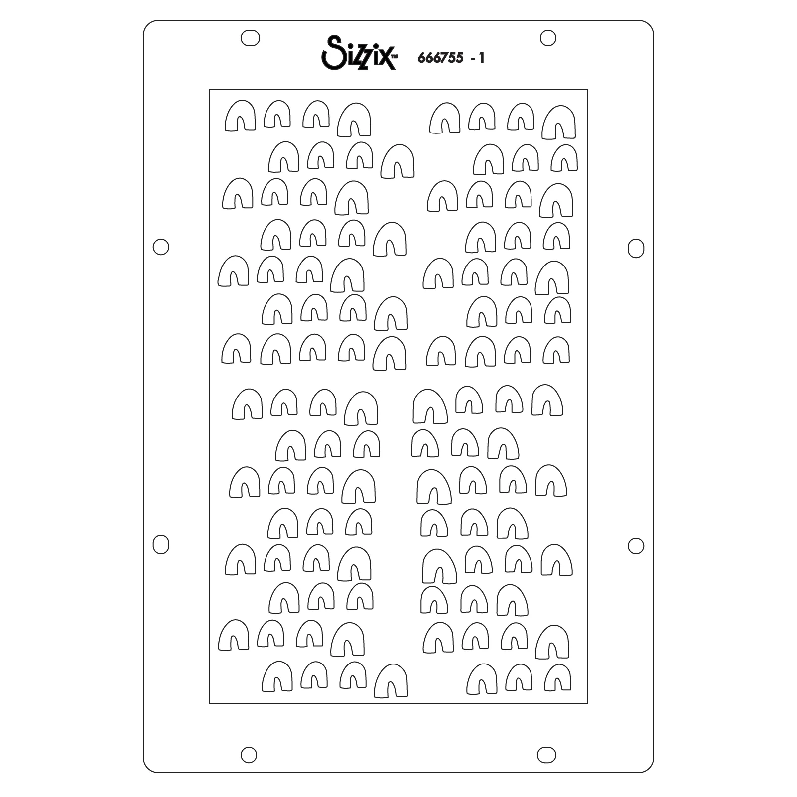 Sizzix Studio Stamps Set 11PK /3PK Stencils - Feed your Soul by Cat Kerr - Image 6