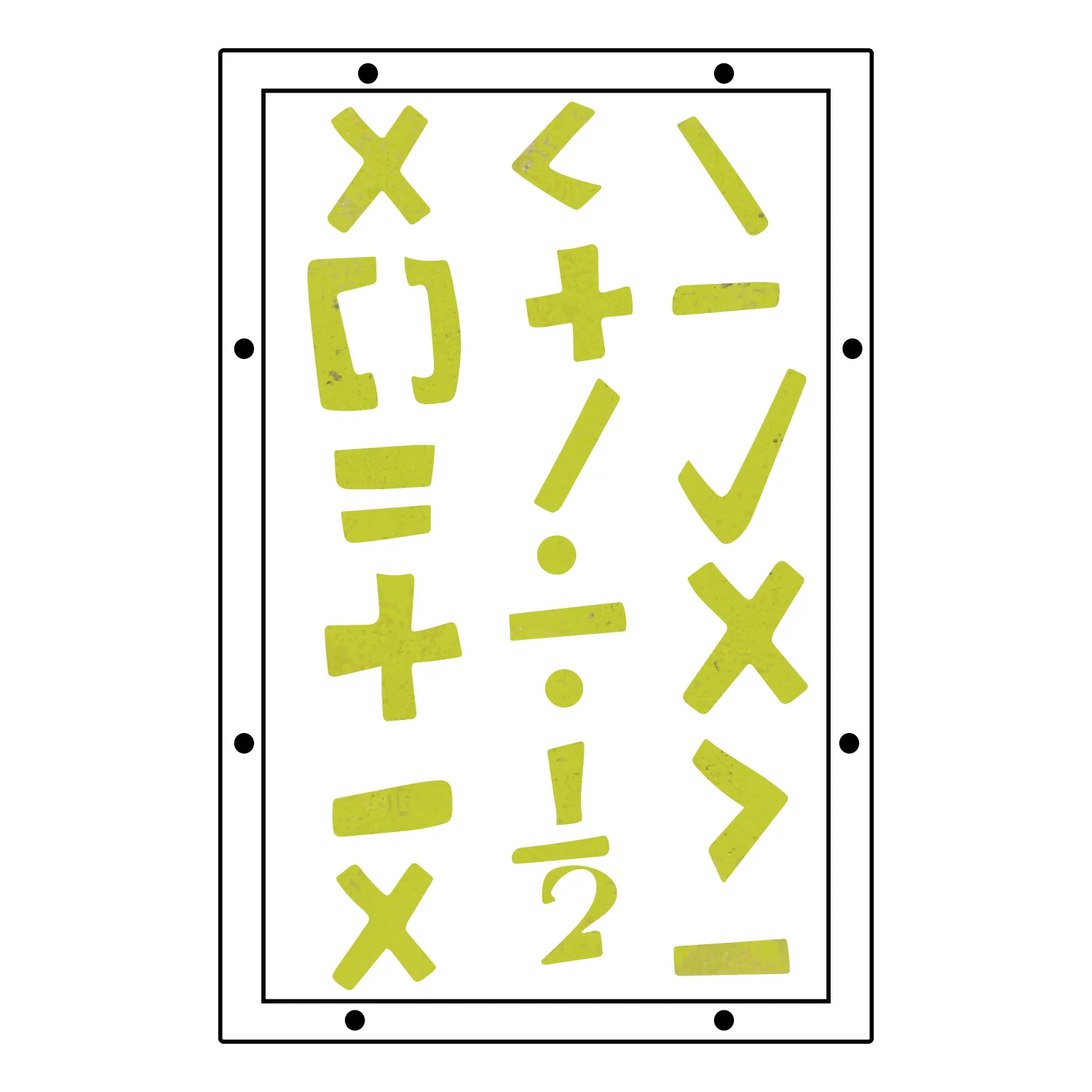 Sizzix Studio Clear Stamps Set 11PK w/3PK Stencils - Strength in Numbers by Cat Kerr - Image 5