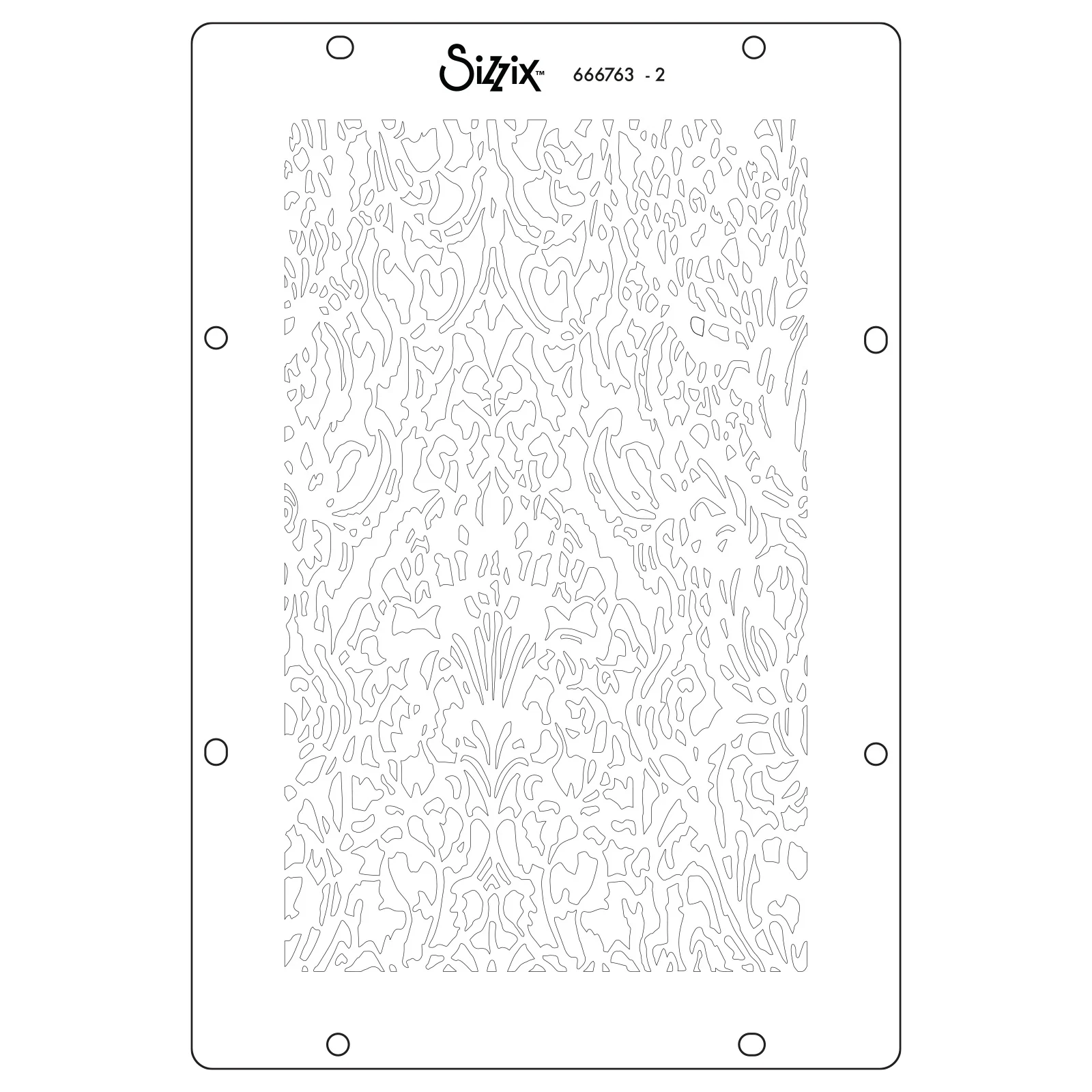 Sizzix Studio Stamps Set 14PK / 3PK Stencils - Ornate by Vic Hollins - Image 3