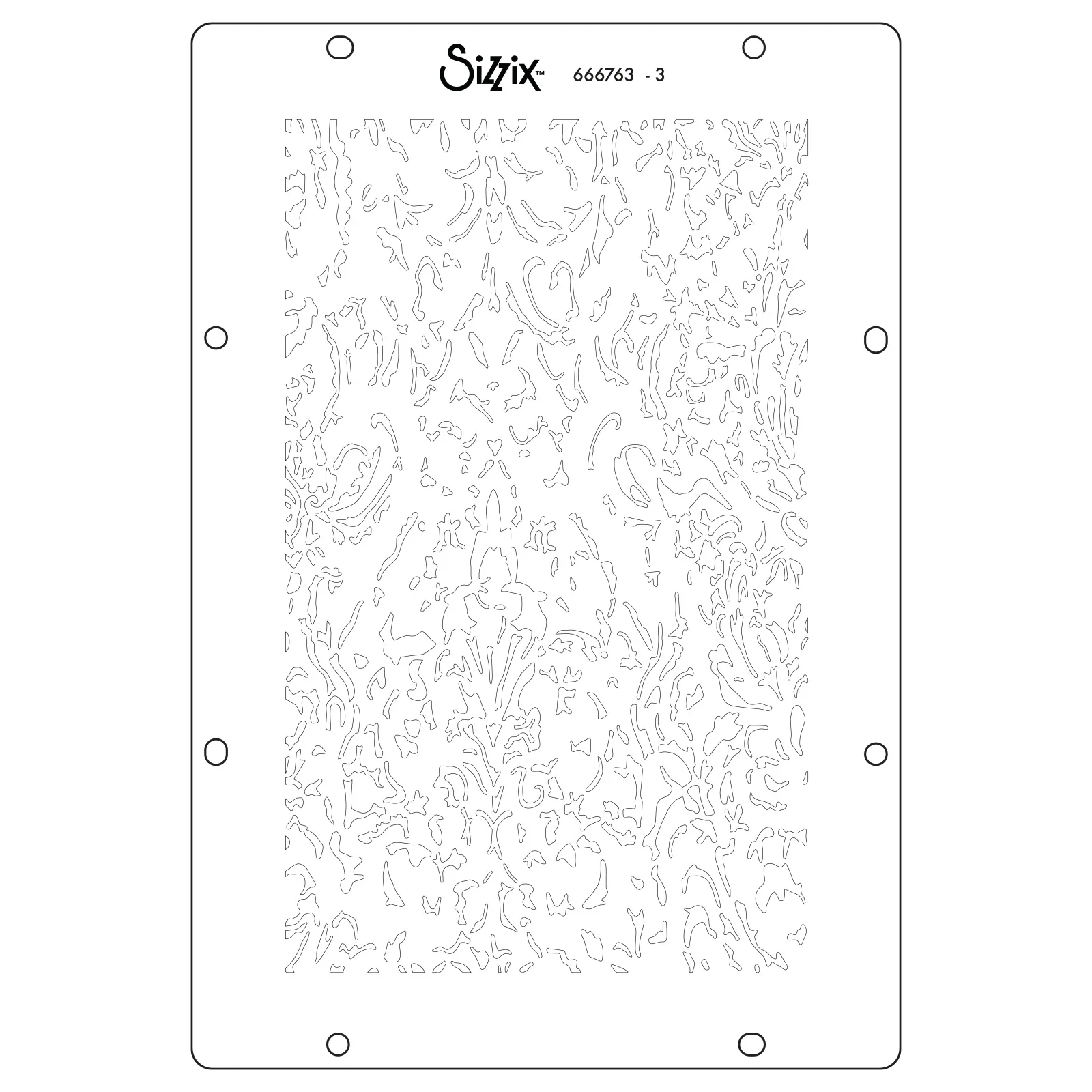 Sizzix Studio Stamps Set 14PK / 3PK Stencils - Ornate by Vic Hollins - Image 4