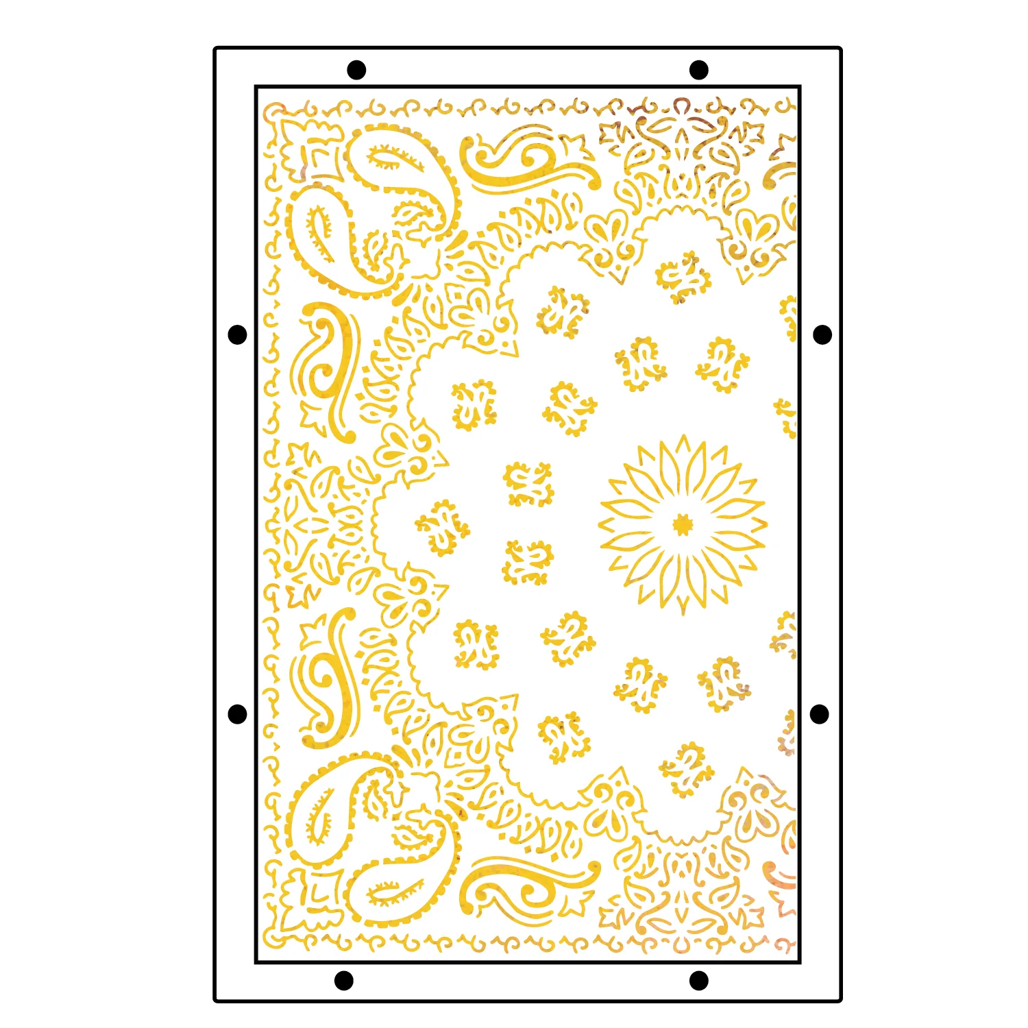 Sizzix Studio Stamps Set 22PK w/3 PK Stencils - Western by Vic Hollins - Image 3