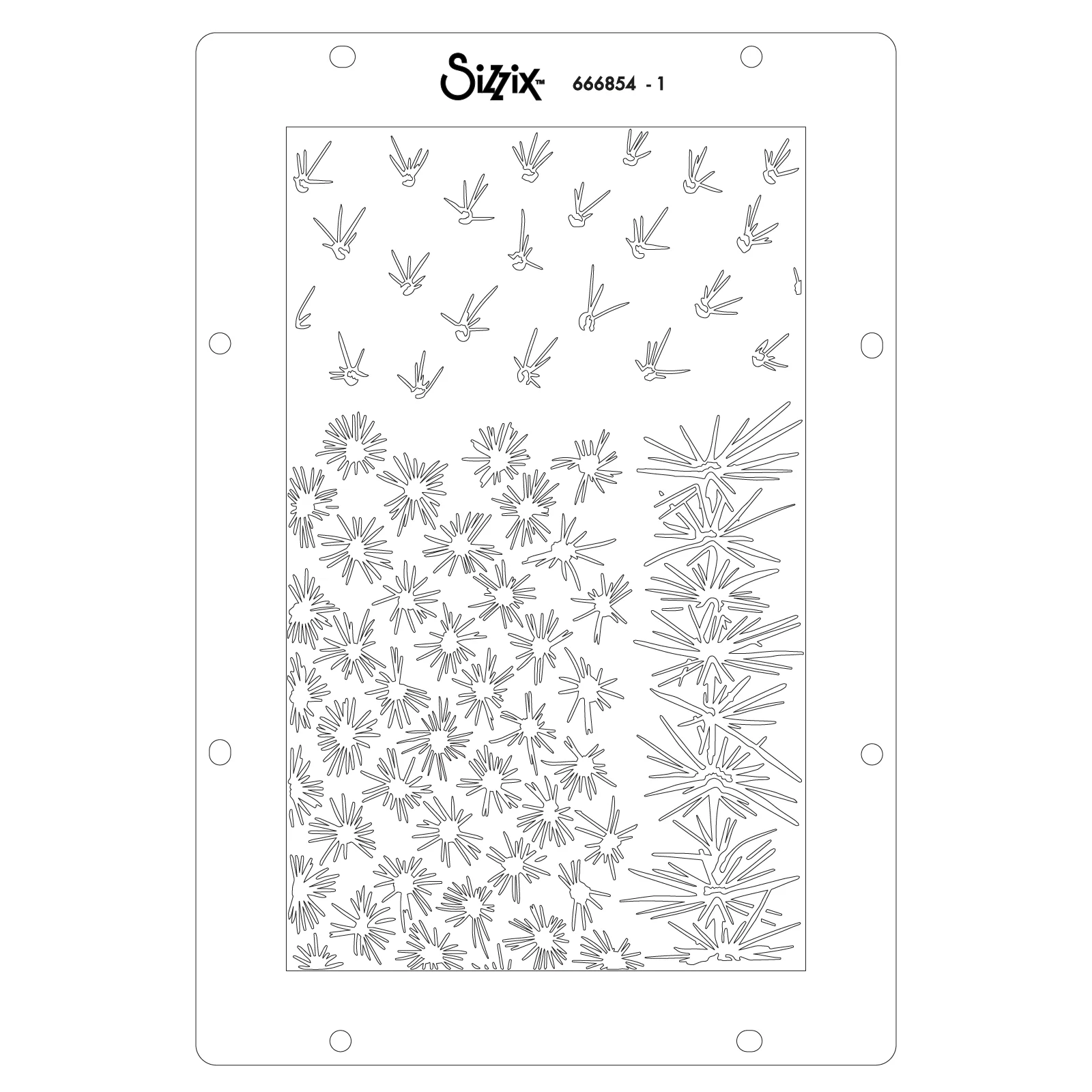 Sizzix Studio Stamps Set 22PK w/3 PK Stencils - Western by Vic Hollins - Image 5