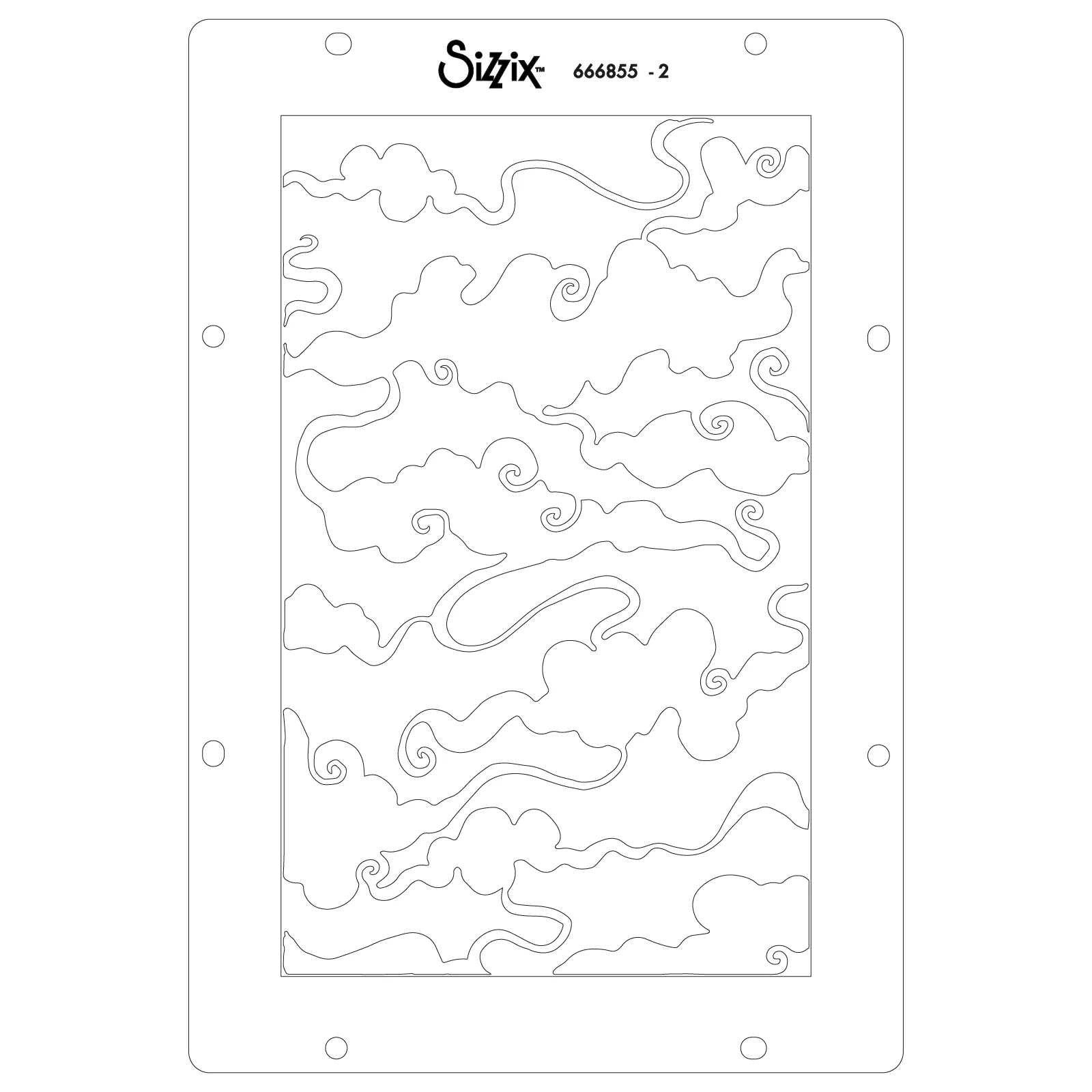 Sizzix Studio Stamps Set 27PK w/3PK Stencils - Dreamscape by Vic Hollins - Image 7