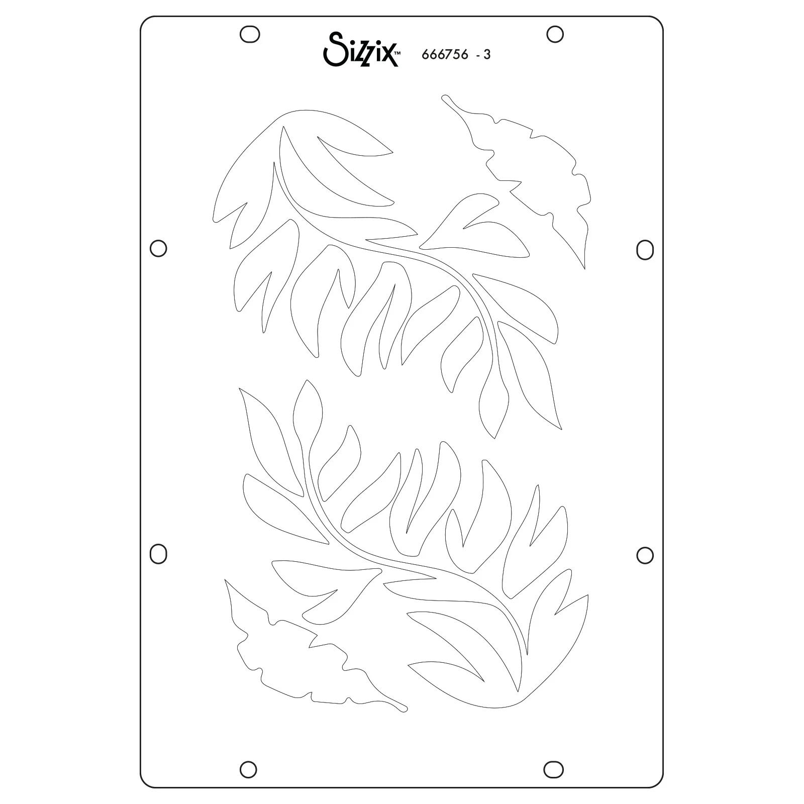 Sizzix Studio Stamps Set 5PK / 3PK Stencils - Ikigai by Cat Kerr - Image 3