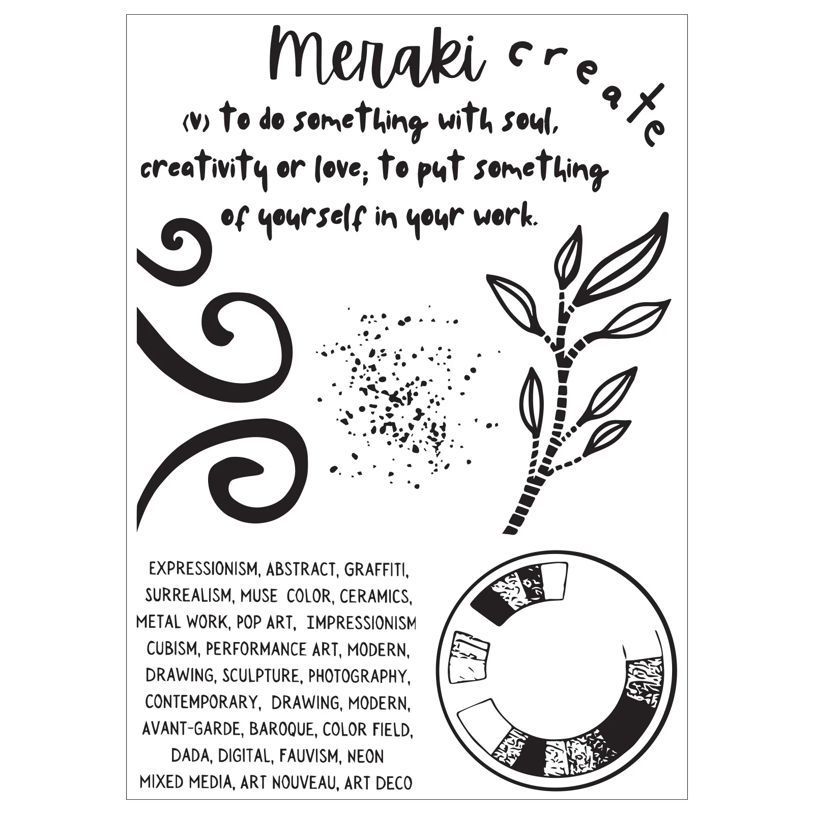 Sizzix Studio Stamps Set 7PK / 3PK Stencils - Create by Cat Kerr - Image 3