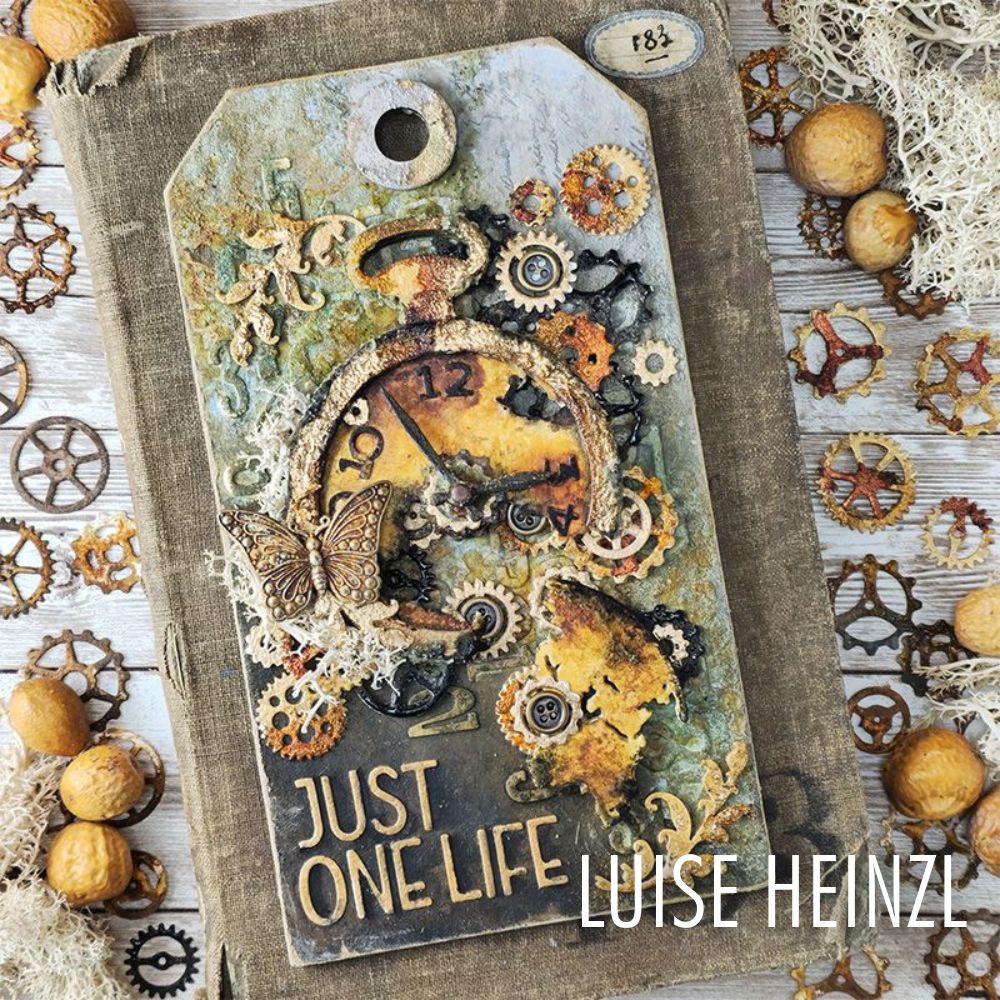 Sizzix Thinlits Die Set 15PK Vault Boutique by Tim Holtz - Image 13