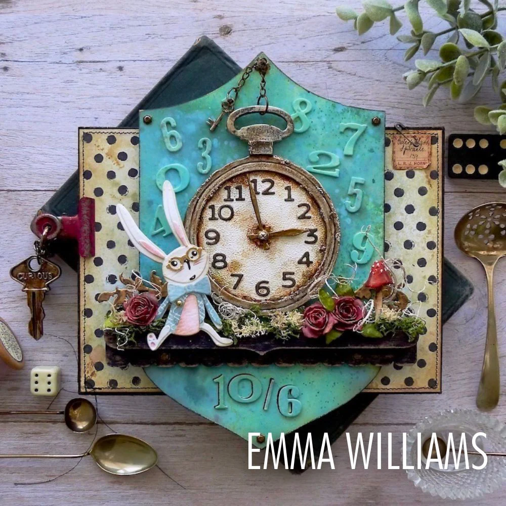 Sizzix Thinlits Die Set 29PK Vault Watch Gears by Tim Holtz - Image 10