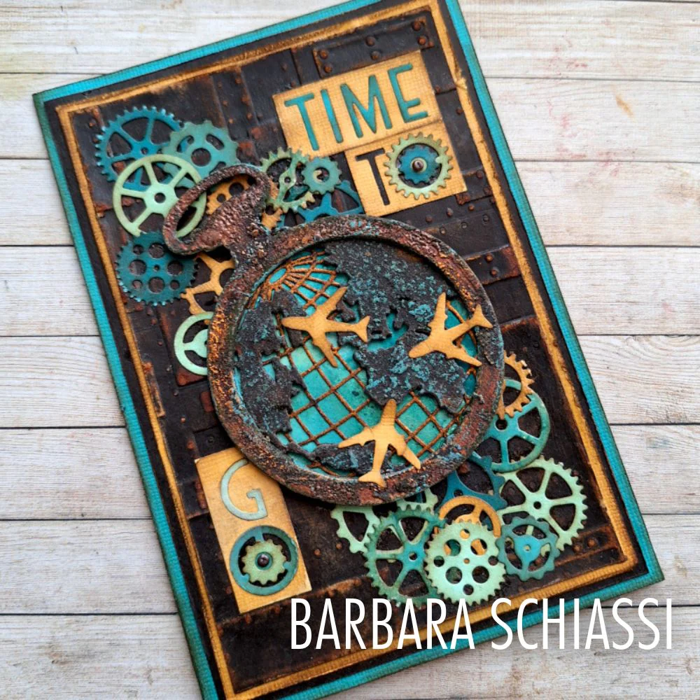 Sizzix Thinlits Die Set 29PK Vault Watch Gears by Tim Holtz - Image 7