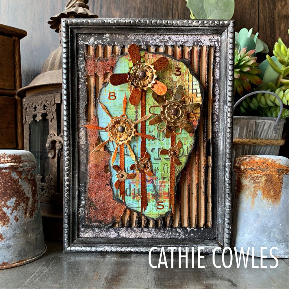 Sizzix Thinlits Die Set 29PK Vault Watch Gears by Tim Holtz - Image 9