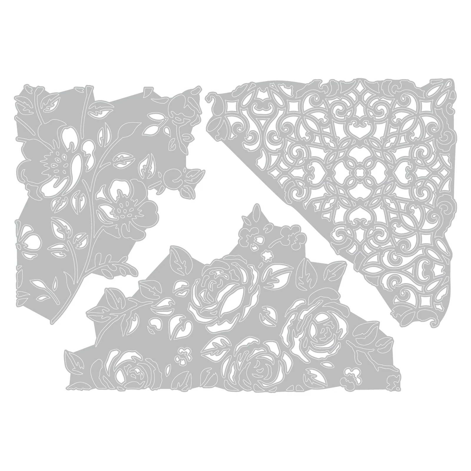 Sizzix Thinlits Die Set 3PK - Mixed Media #5 by Tim Holtz - Image 3